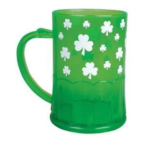   New St. Patricks Day Irish Shamrock Green Beer Mug: Toys & Games