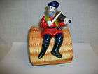 Vintage FIDDLER ON THE ROOF Music Box Figurine Made in Hong Kong