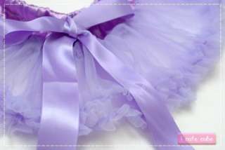 Newborn baby shower photo dress pettiskirt Lavender  