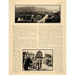  1923 Article Ancient Viking City Trondheim Norway Ports 