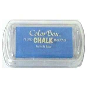  ColorBox Fluid Chalk Ink Pad Mini Sz French Blue Arts 