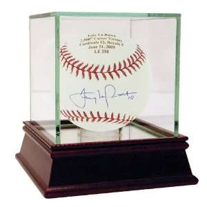 Tony LaRussa 2500th Career Victory Engraved MLB Baseball    Hottest 