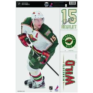 NHL Minnesota Wild Dany Heatley 11 by 17 Ultra Decal Multiple Designs