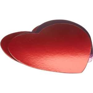 Wilton Red/Pink Heart Shaped Cake Platters, 3 Count:  