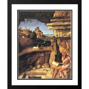  Bellini, Giovanni 28x34 Framed and Double Matted Saint 