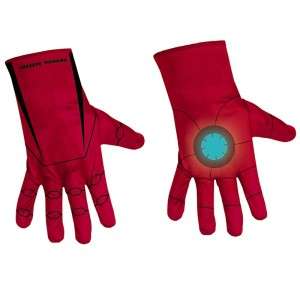   Man Classic Red Child Costume Gloves Tony Stark 039897136226  