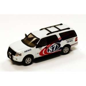   River Point Station HO (1/87) Ford Expedition   TV NEWS: Toys & Games