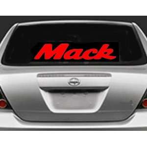 MACK TRUCK Giant Vinyl 20 Long STICKER / DECAL Red