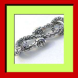 925 Bali Sterling Silver Beads S Clasp Snake 29mm T76  