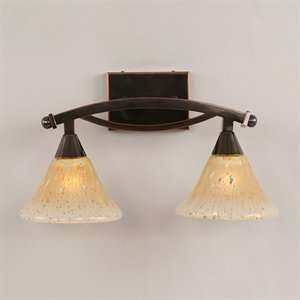  Toltec Lighting 172 BN 750 2 Light Bathroom Light