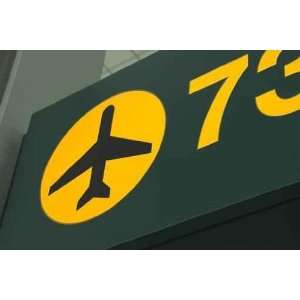  Airport Green Sign   Peel and Stick Wall Decal by 