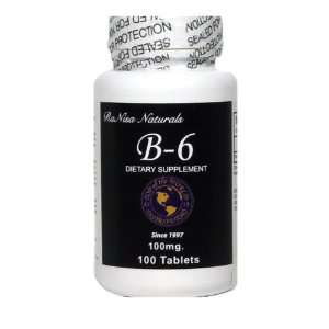  RaNisa Naturals Vitamin B 6, 100 Tablets Health 