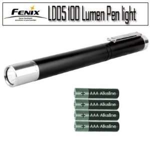   R2 LED 100 Lumens 2 AAA Penlight With AAA Alkaline Batteries 4 Pack
