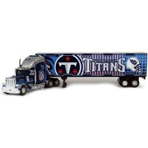  Titans Upper Deck NFL Peterbilt Tractor Trailer: Sports 