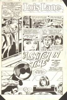 Supergirl #12 p.19   Lois Lane Title Page   1983 art by Bob Oksner 
