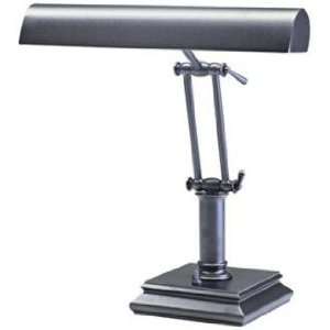  House of Troy Granite Gray Twin Arm Piano Desk Lamp: Home 