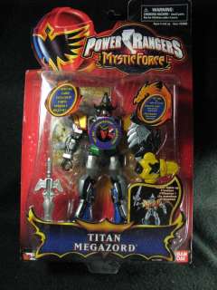 POWER RANGERS MYSTIC FORCE TITAN MEGAZORD NEW! retired 2006 