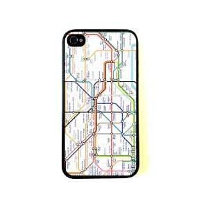  London Tube Map iPhone 4 Case   Fits iPhone 4 and iPhone 