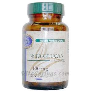 Beta Glucan (Reishi Mushroom) 100mg 120 Capsules