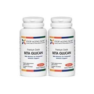 BETA GLUCAN 1,3/1,6 100 mg with 160 mg of Maitake Mushrooms (2 Pack 