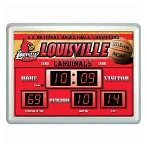   Cardinals NCAA 14 X 19 Scoreboard Clock
