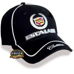  Cadillac Escalade Hat Cap Black (Apparel Clothing 