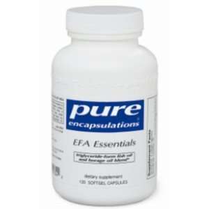  Pure Encapsulations   EFA Essentials 120 softgels: Health 