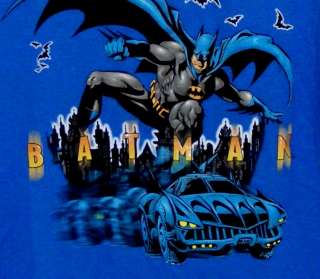 NWT Boys BATMAN T Shirt Batmobile or Silver Logo CHOICE  