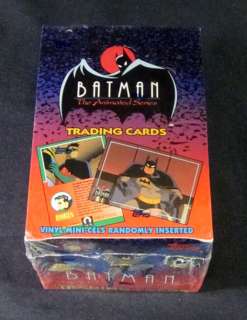 1993 Topps Batman The Animated Series Trading Card Box 36 Packs  