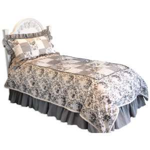  Black Toile Bedding by Angel Song Baby