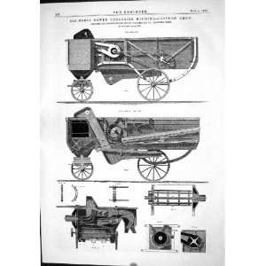  Engineering 1875 Six Horse Power Thrashing Machine Croydon 