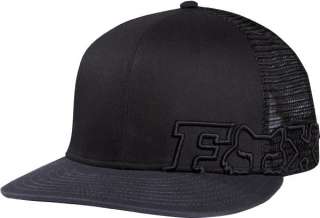 NEW FOX FOR LEE SNAPBACK HAT BLACK OS  