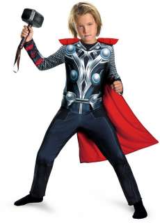 Child Boys Thor Odinson God Of Thunder Avengers Licensed Costume 