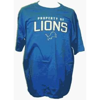    Detroit Lions Reebok Property Of T Shirt: Sports & Outdoors