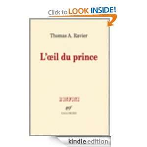 il du prince (Linfini) (French Edition): Thomas A. Ravier:  