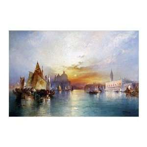  Thomas Moran   Venice Giclee: Home & Kitchen