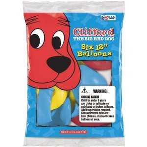   the Big Red Dog Party Supplies Latex 12 Balloons: Home & Kitchen