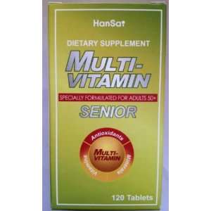  Senior Multi Vitamin 120tablete for Those Over 50 Health 