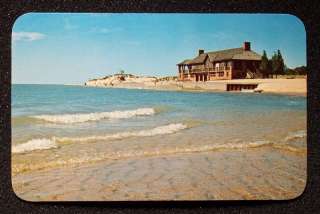 1950s Beach House State Park Ludington MI Mason Co PC  