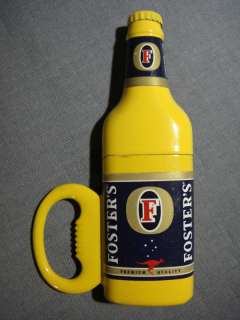 FOSTERS BEER BOTTLE LIGHTER AND BOTTLE OPENER WITH MINI FLASHLIGHT 