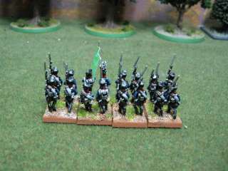   painted Napoleonic 1789 1806 French Light infantry Pr104  
