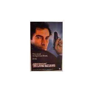  THE LIVING DAYLIGHTS (ADVANCE) Movie Poster