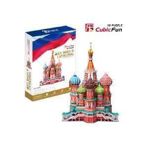  Primo Tech Inc St Basil Cathedral 3 D Puzzle: Toys & Games