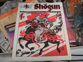 1986 Shogun Strategy War Board Game Milton Bradley Game Master series 
