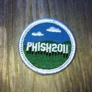 Official LE Phish Merit Badge Patch Hollywood CA 2011  