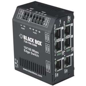 BLACK BOX LBH600AP Extreme Heavy Duty Edge Switch, (6) 10/1