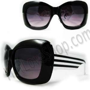  Sunglasses UV400 Lens Technology   Unisex 2092 Fashion Design Black 
