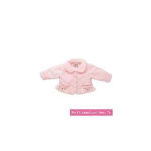   Fuzzy Wear Pink Poodle Jacket by North American Bear Co. (3658): Baby