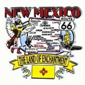  New Mexico Magnet 2D State Map Case Pack 72 Everything 