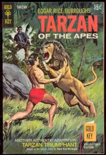 Tarzan Of The Apes Jungle Lord Gold Key comic book #184  
